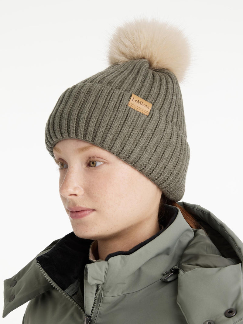 Indlæs billede i Gallery Viewer, AW25 LM Clara Rib Beanie Rosemary
