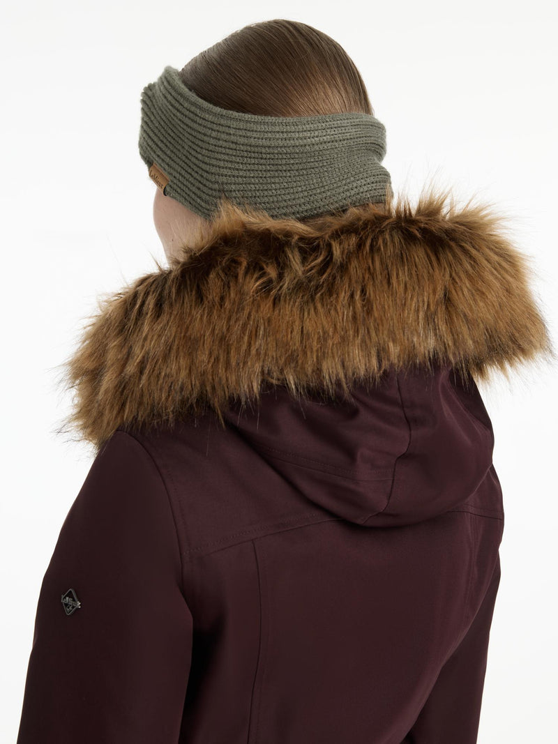 Indlæs billede i Gallery Viewer, AW25 LM Clara Rib Knot Headband Rosemary
