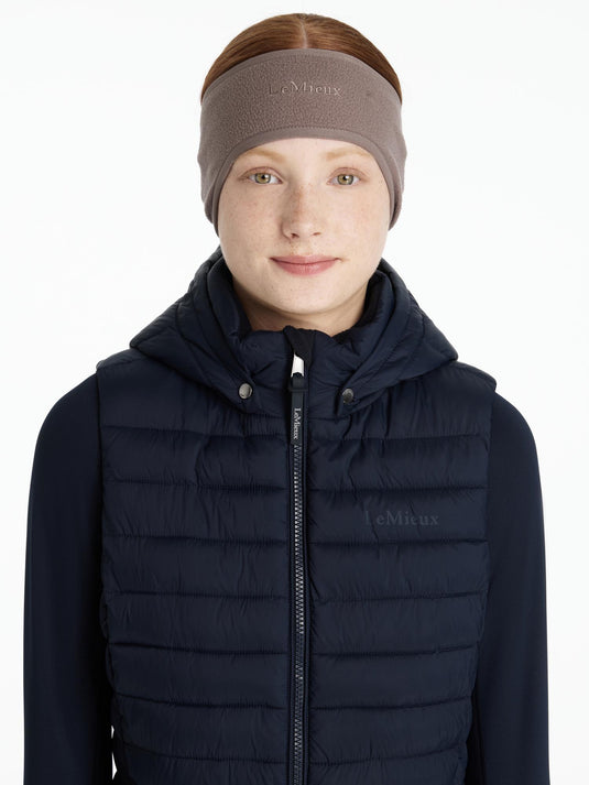 AW25 LM Fleece Earwarmer Walnut