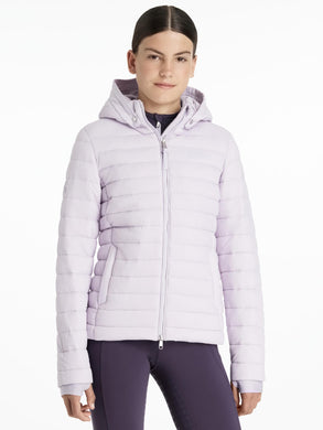 AW25 LM Young Rider Ruby Puffer Jacket Lilac