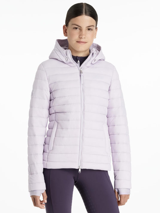 AW25 LM Young Rider Ruby Puffer Jacket Lilac