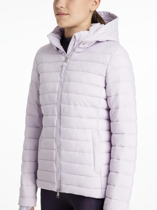 AW25 LM Young Rider Ruby Puffer Jacket Lilac