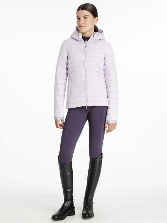 AW25 LM Young Rider Ruby Puffer Jacket Lilac