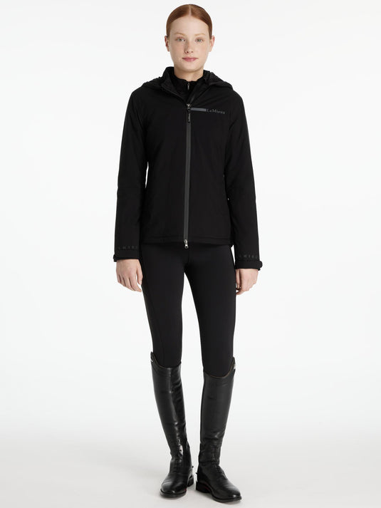AW25 LM Young Rider Thea Water Resistant Jacket Black