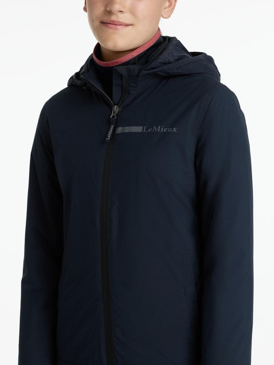 AW25 LM Young Rider Thea Water Resistant Jacket Navy