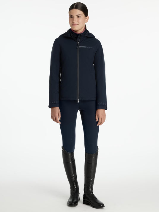 AW25 LM Young Rider Thea Water Resistant Jacket Navy