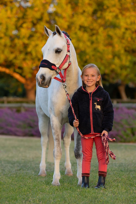 AW25 LM Mini Teagan Dream Fleece Navy