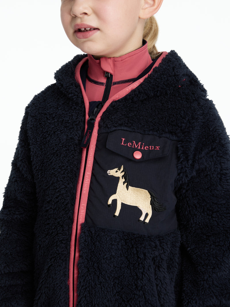 Indlæs billede i Gallery Viewer, AW25 LM Mini Teagan Dream Fleece Navy
