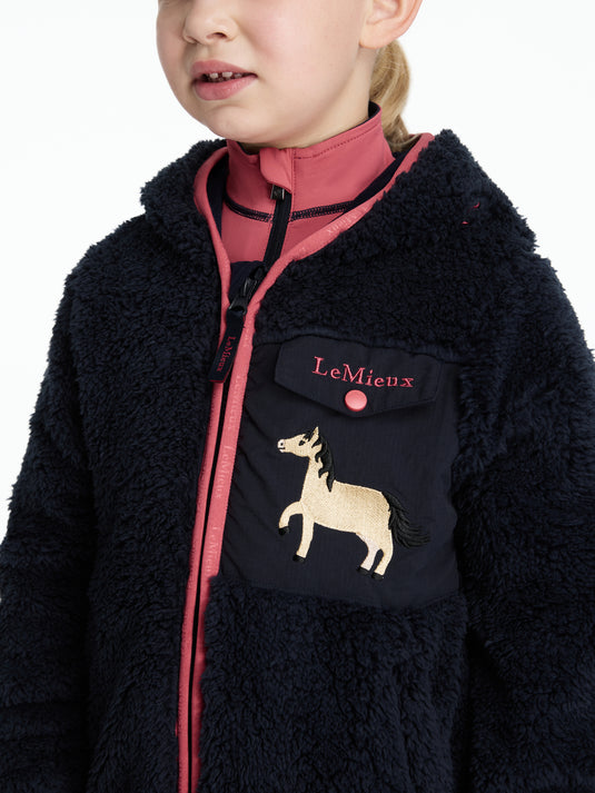 AW25 LM Mini Teagan Dream Fleece Navy