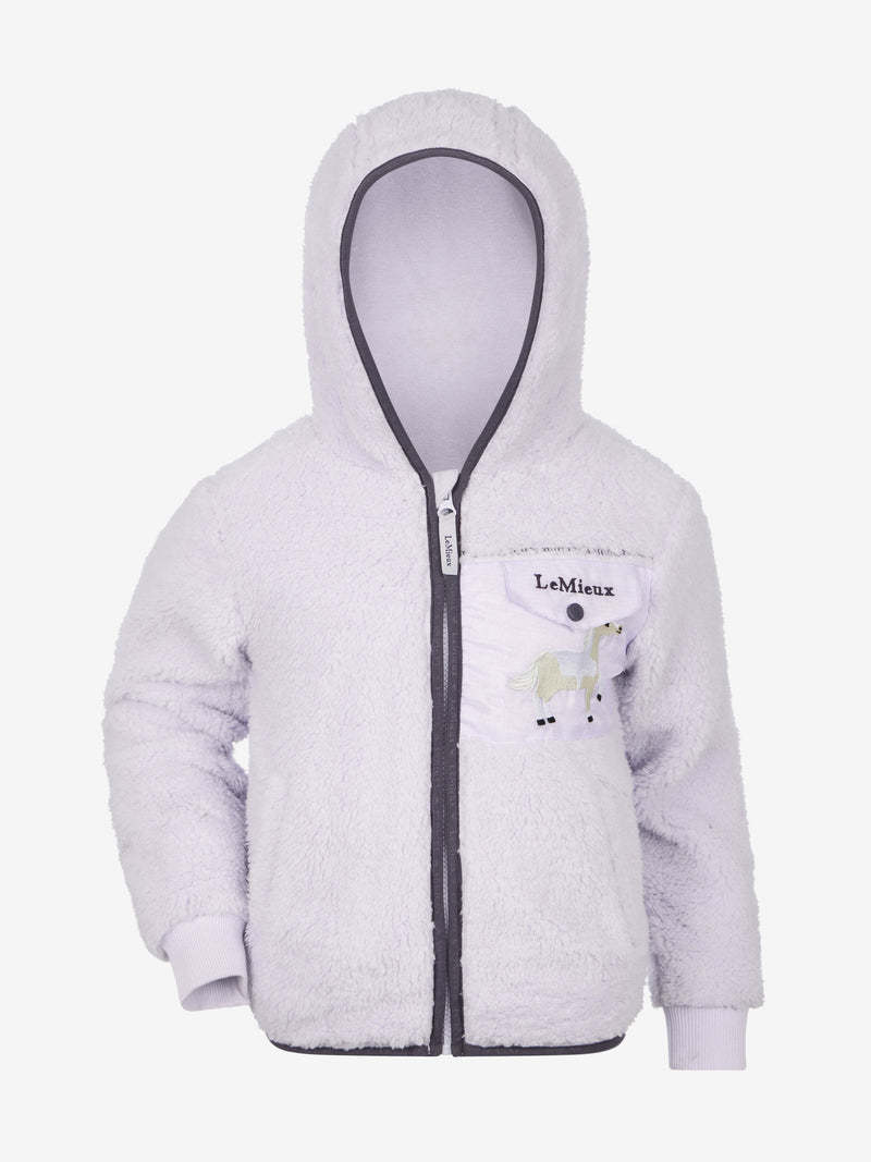 Indlæs billede i Gallery Viewer, AW25 LM Mini Teagan Lemon Fleece Lilac
