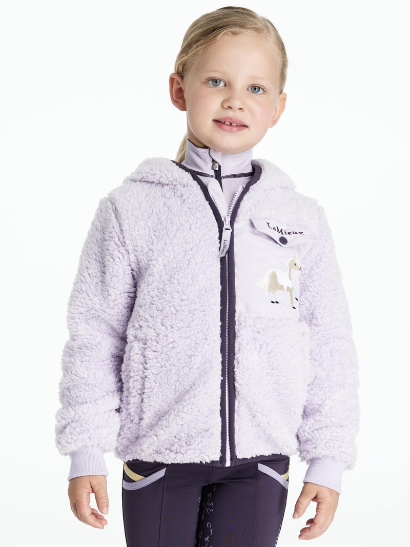 Indlæs billede i Gallery Viewer, AW25 LM Mini Teagan Lemon Fleece Lilac
