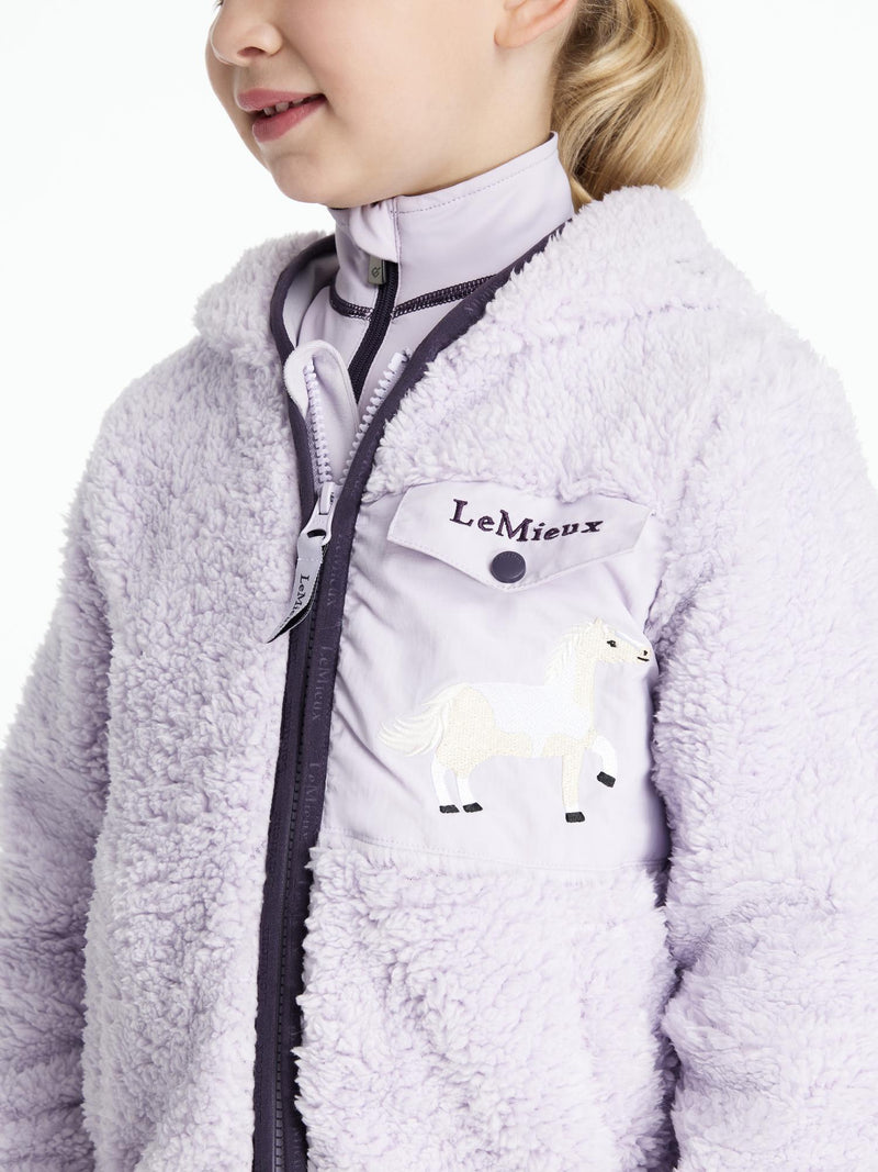 Indlæs billede i Gallery Viewer, AW25 LM Mini Teagan Lemon Fleece Lilac
