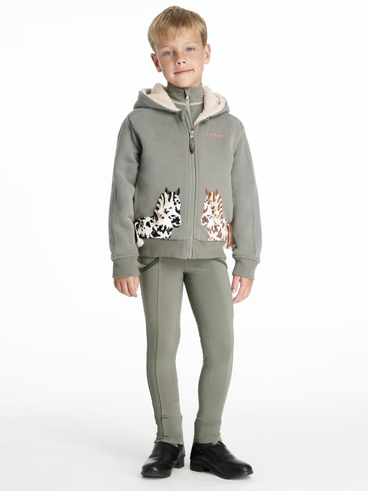 AW25 LM Mini Charlie Pony Hoodie Rosemary