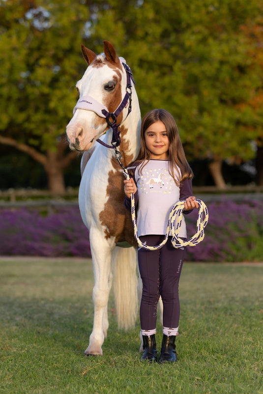 AW25 LM Mini Jamie Lemon Long Sleeve Top Lilac