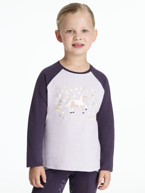 AW25 LM Mini Jamie Lemon Long Sleeve Top Lilac
