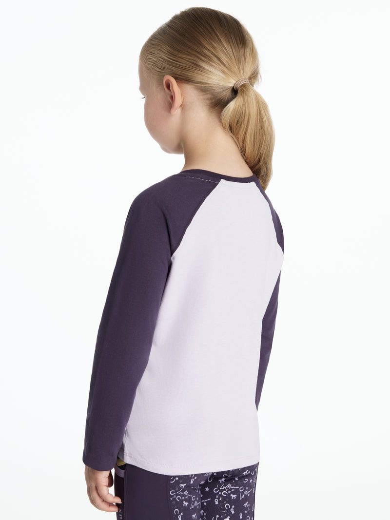Indlæs billede i Gallery Viewer, AW25 LM Mini Jamie Lemon Long Sleeve Top Lilac
