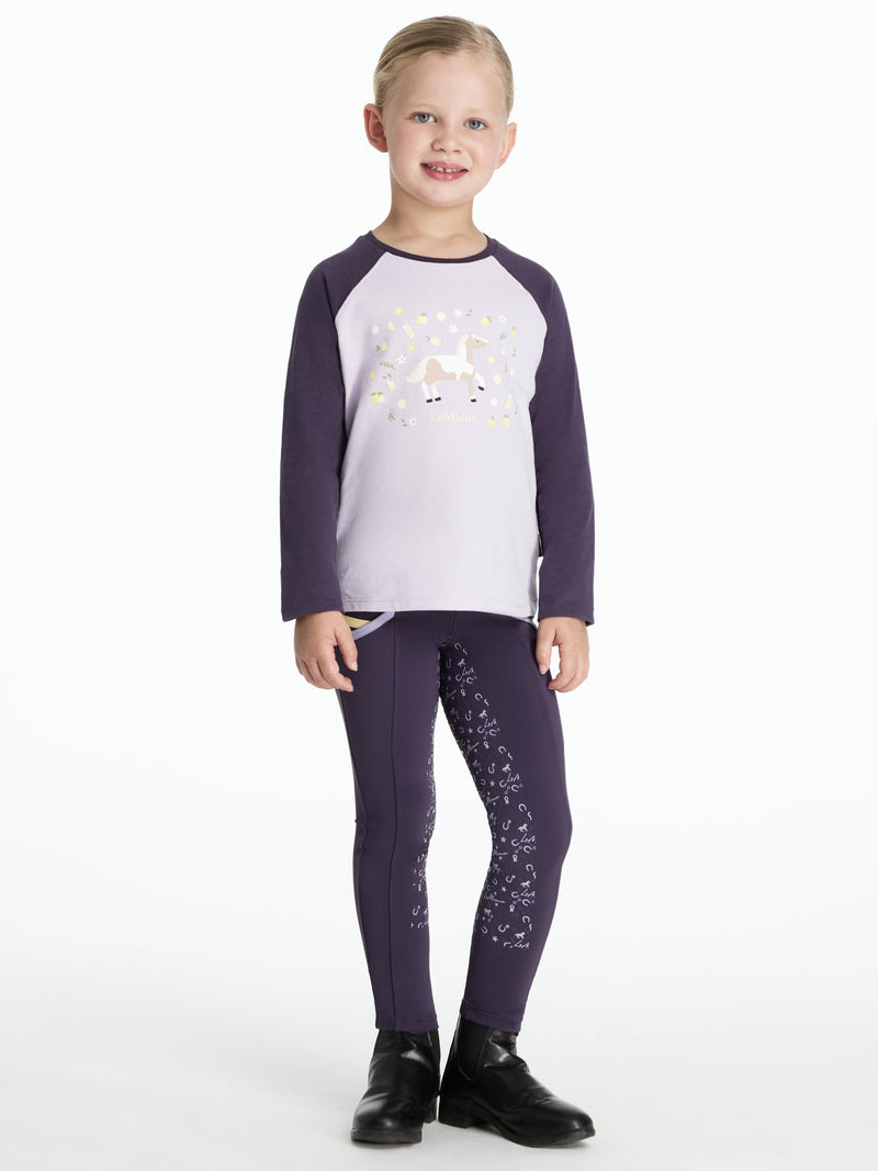 Indlæs billede i Gallery Viewer, AW25 LM Mini Jamie Lemon Long Sleeve Top Lilac
