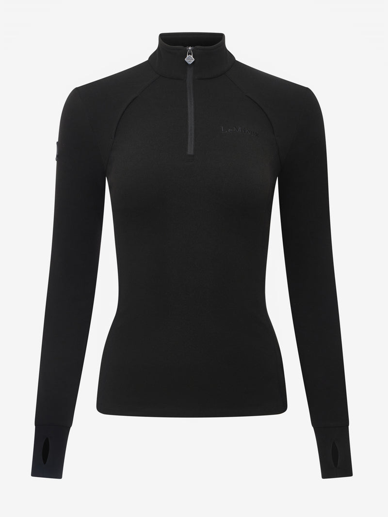 Indlæs billede i Gallery Viewer, AW25 LM Frances Quarter Zip Fleece Black
