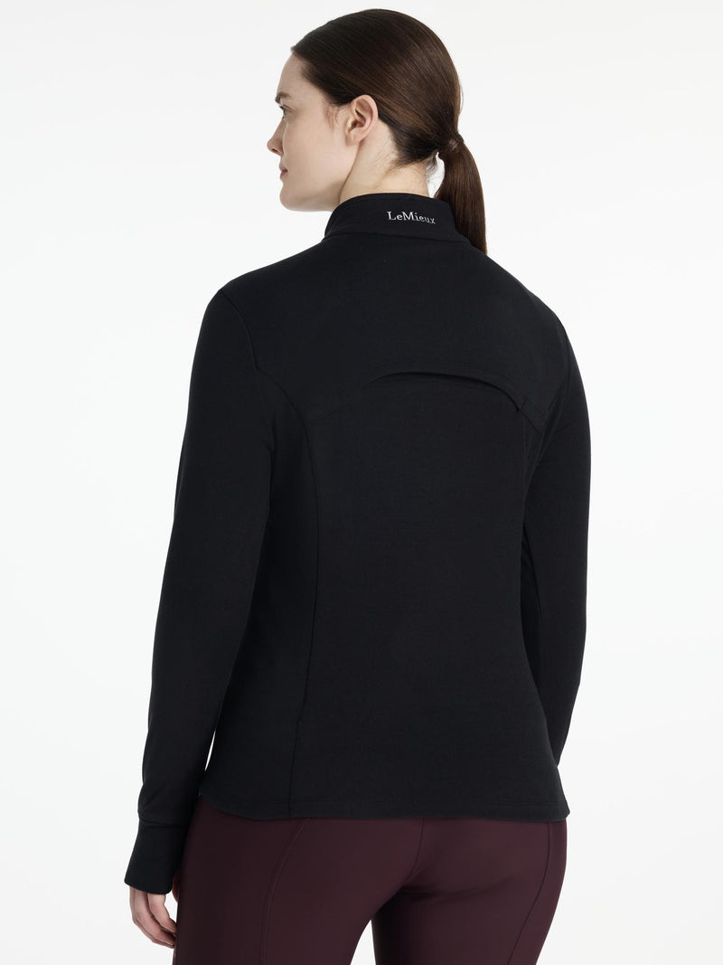 Indlæs billede i Gallery Viewer, AW25 LM Frances Quarter Zip Fleece Black
