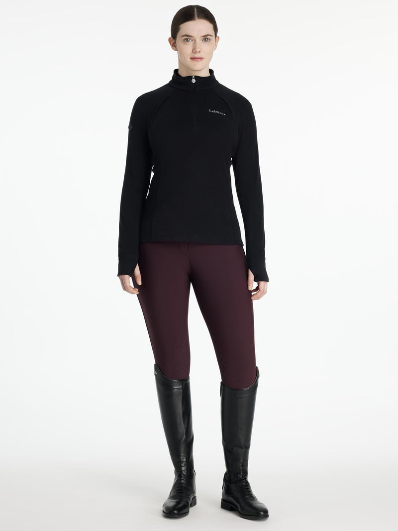 Indlæs billede i Gallery Viewer, AW25 LM Frances Quarter Zip Fleece Black
