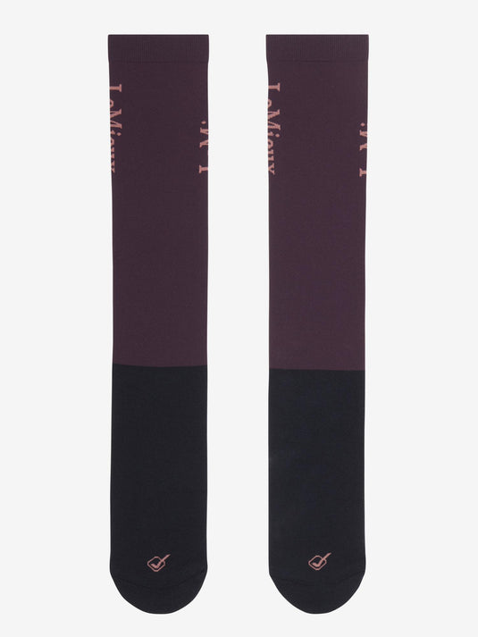 AW25 LM Competition Socks 2 Pack Damson