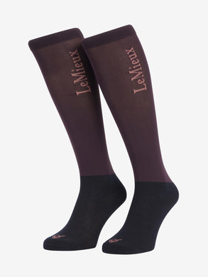 AW25 LM Competition Socks 2 Pack Damson