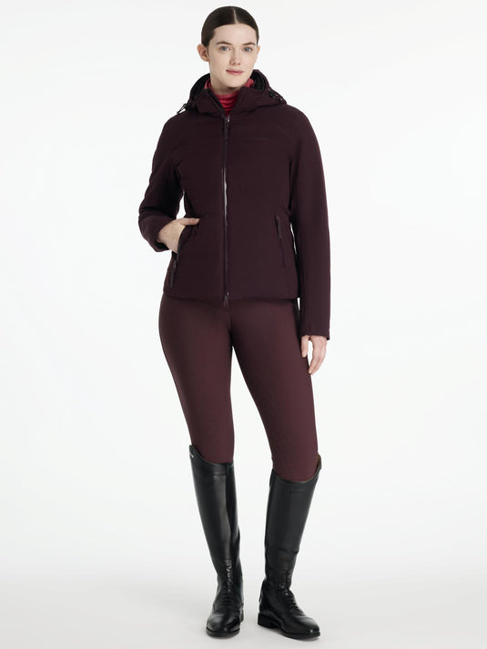 Brooke 3 in 1 Waterproof Hybrid Jacket Black