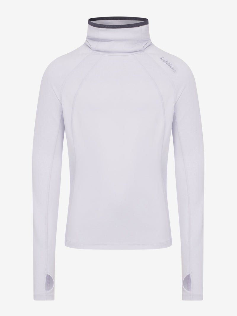 Indlæs billede i Gallery Viewer, AW25 LM Young Rider Savannah Snood Mesh Base Layer Lilac
