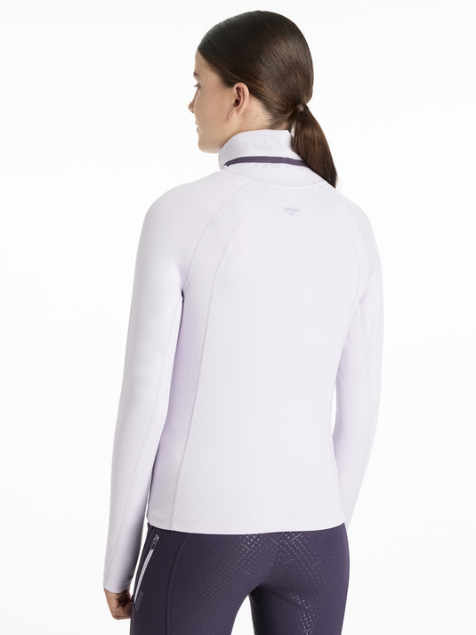 AW25 LM Young Rider Savannah Snood Mesh Base Layer Lilac