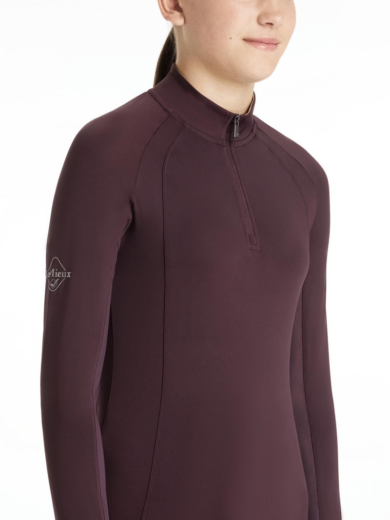 Indlæs billede i Gallery Viewer, AW25 LM Young Rider Hope Lightweight Base Layer Damson
