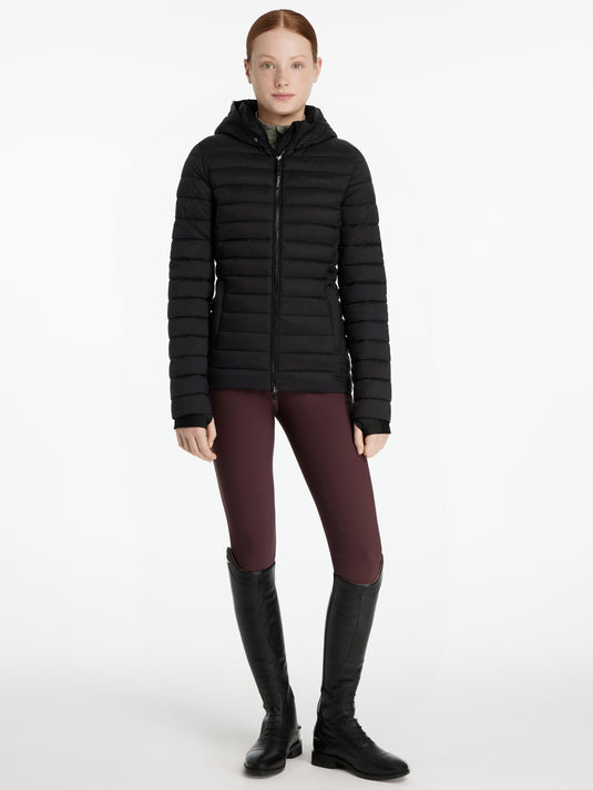 AW25 LM Young Rider Ruby Puffer Jacket Black