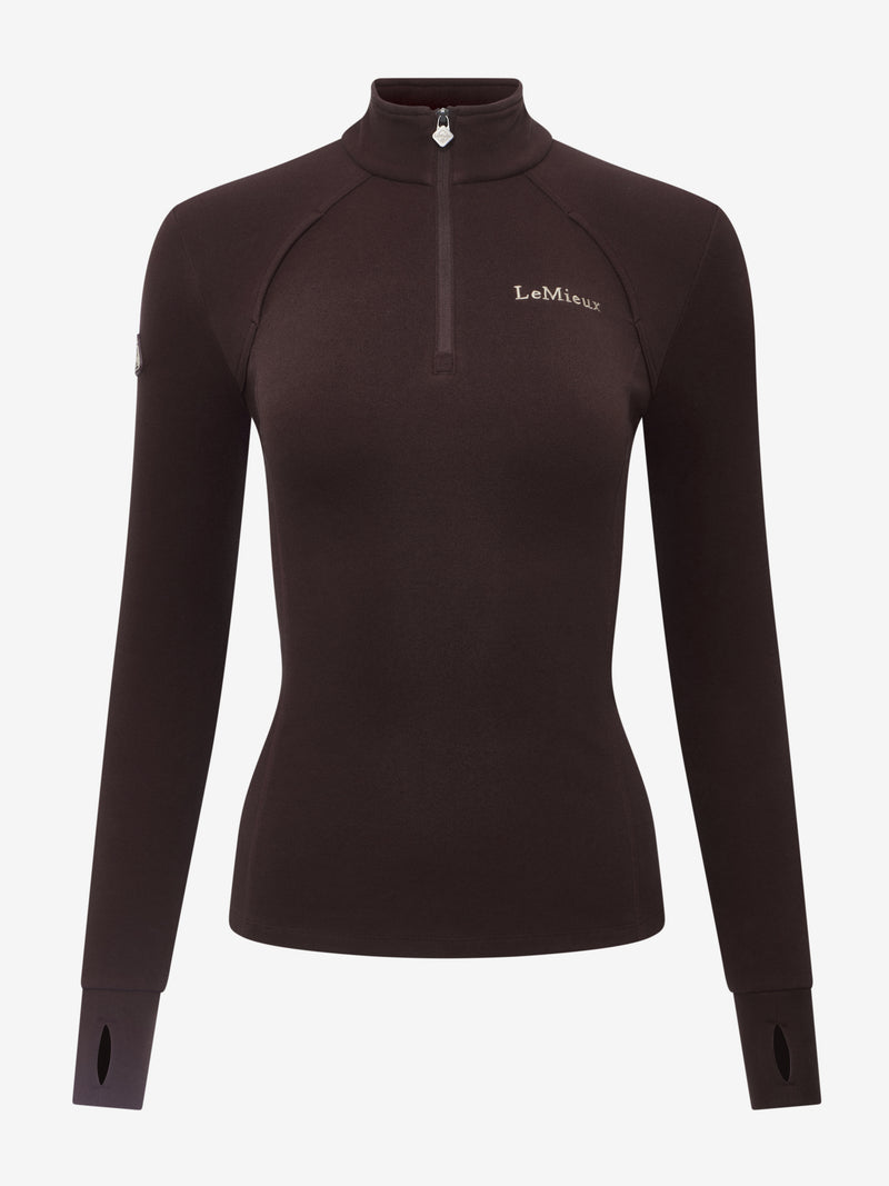 Indlæs billede i Gallery Viewer, AW25 LM Frances Quarter Zip Fleece Damson
