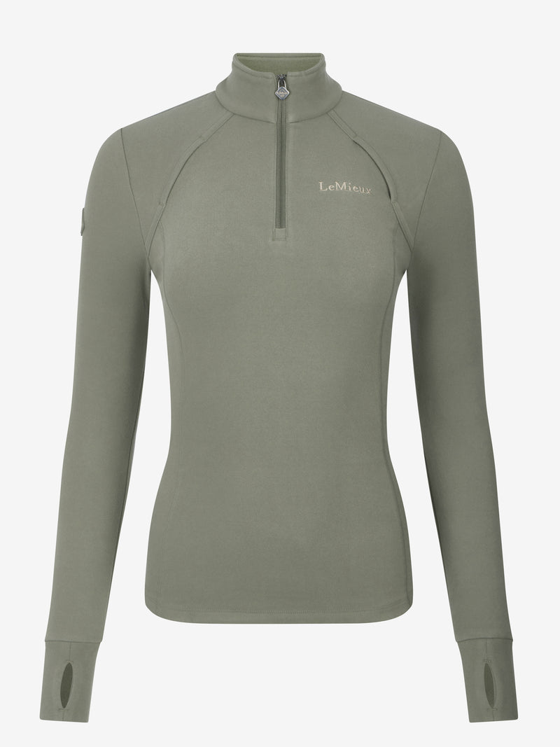 Indlæs billede i Gallery Viewer, AW25 LM Frances Quarter Zip Fleece Rosemary
