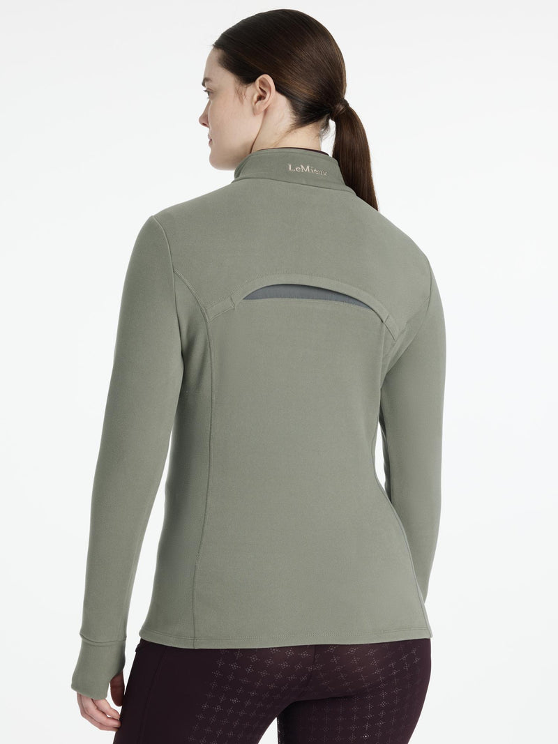 Indlæs billede i Gallery Viewer, AW25 LM Frances Quarter Zip Fleece Rosemary
