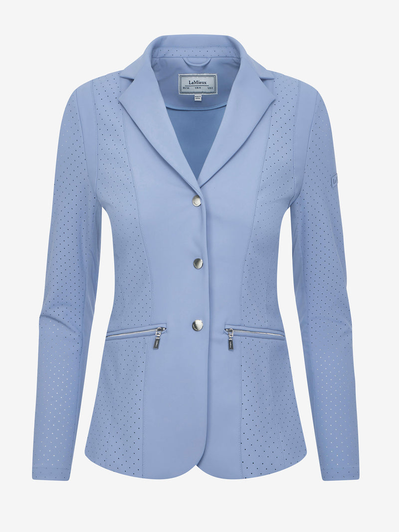 Indlæs billede i Gallery Viewer, SS26 Jessica Mesh Show Jacket Powder Blue
