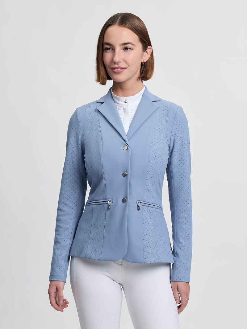 Indlæs billede i Gallery Viewer, SS26 Jessica Mesh Show Jacket Powder Blue
