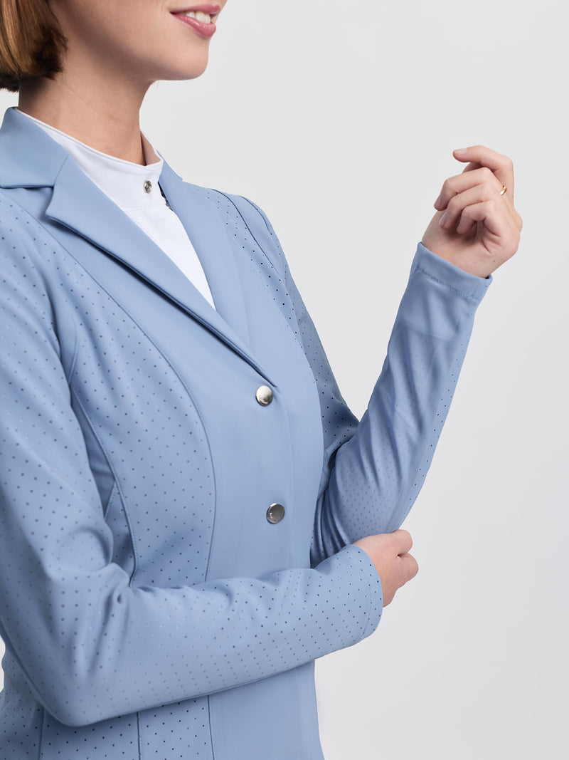 Indlæs billede i Gallery Viewer, SS26 Jessica Mesh Show Jacket Powder Blue
