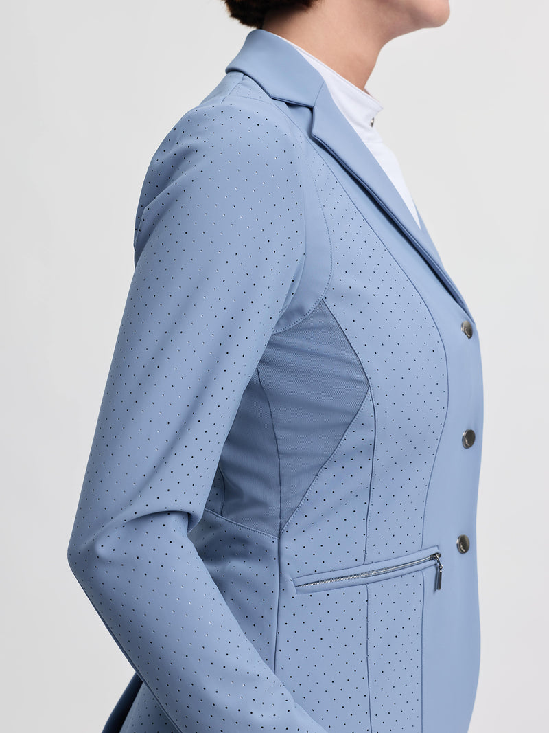 Indlæs billede i Gallery Viewer, SS26 Jessica Mesh Show Jacket Powder Blue
