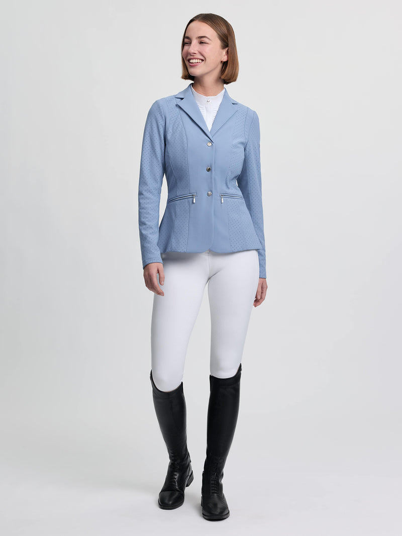 Indlæs billede i Gallery Viewer, SS26 Jessica Mesh Show Jacket Powder Blue

