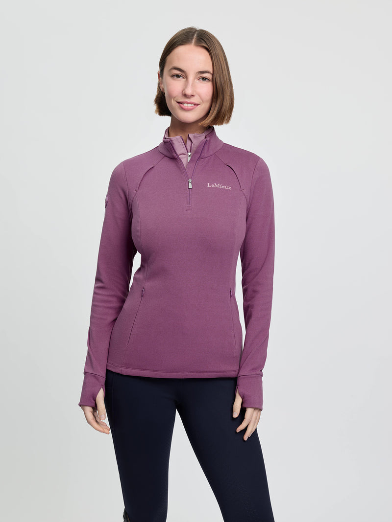 Indlæs billede i Gallery Viewer, SS26 Frances Quarter Zip Fleece Mallow
