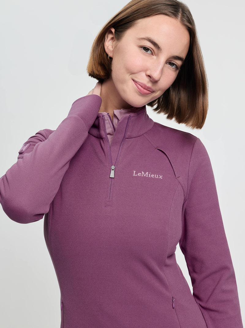 Indlæs billede i Gallery Viewer, SS26 Frances Quarter Zip Fleece Mallow
