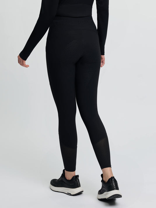 SS26 Young Rider Airflow Full Seat Pull On Black