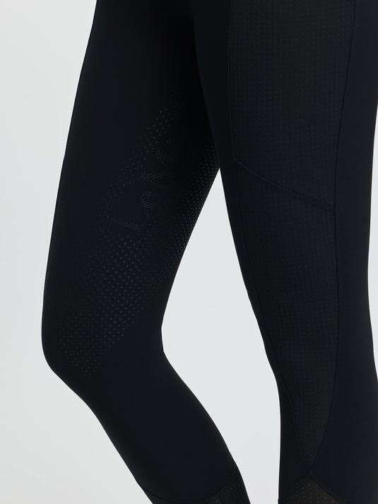 SS26 Young Rider Airflow Full Seat Pull On Black