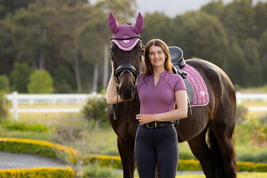 SS26 Lisa Mesh Base Layer Mallow