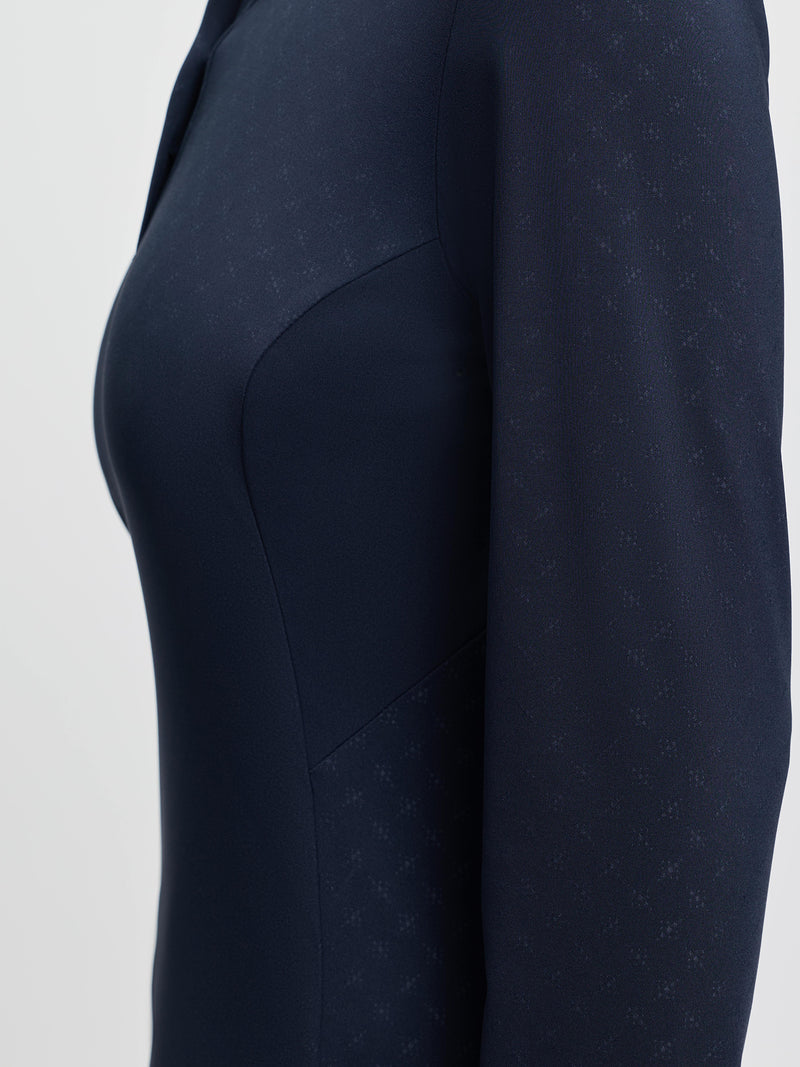 Indlæs billede i Gallery Viewer, SS26 Sarah Shirt Base Layer Patterned Navy
