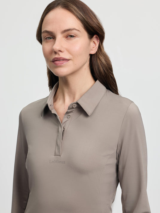 SS26 Sarah Shirt Base Layer Pecan