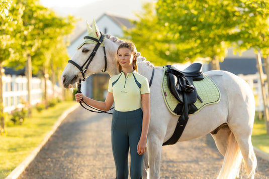 SS26 Suede Close Contact Square Macaron