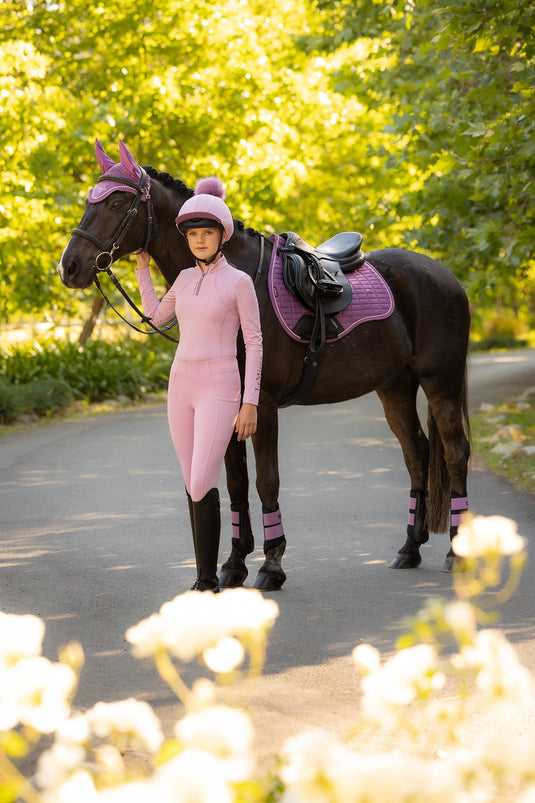 SS26 Suede Close Contact Square Mallow