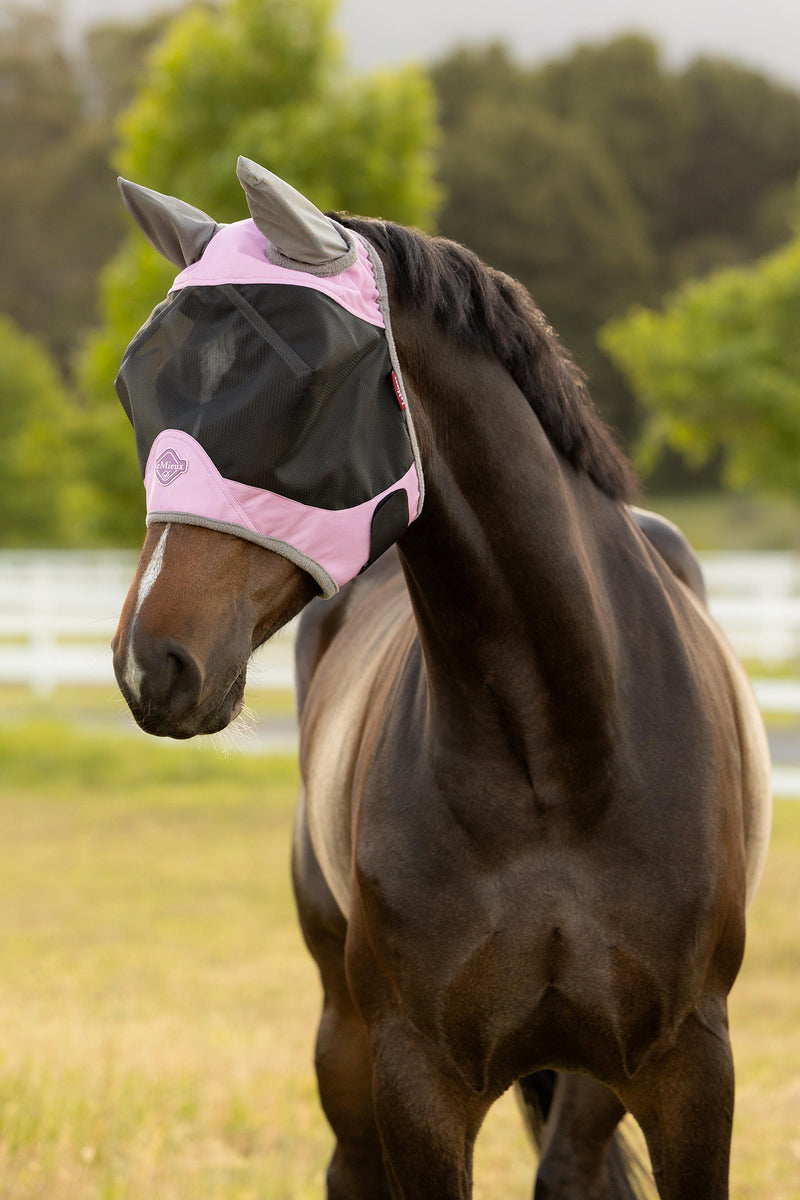 Indlæs billede i Gallery Viewer, SS26 Visor-Tek Half Fly Mask Fondant
