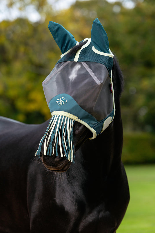 SS26 Fringe Fly Mask Jungle